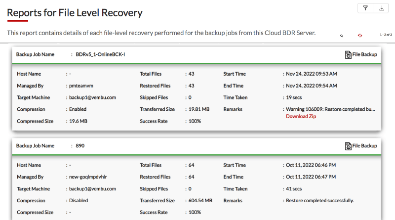 reports-for-file-level-recovery